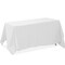 Lann's Linens 10 Pack Rectangular Tablecloths, Washable Polyester Fabric Table Cloth for Dining Tables, Parties, Restaurants, Weddings